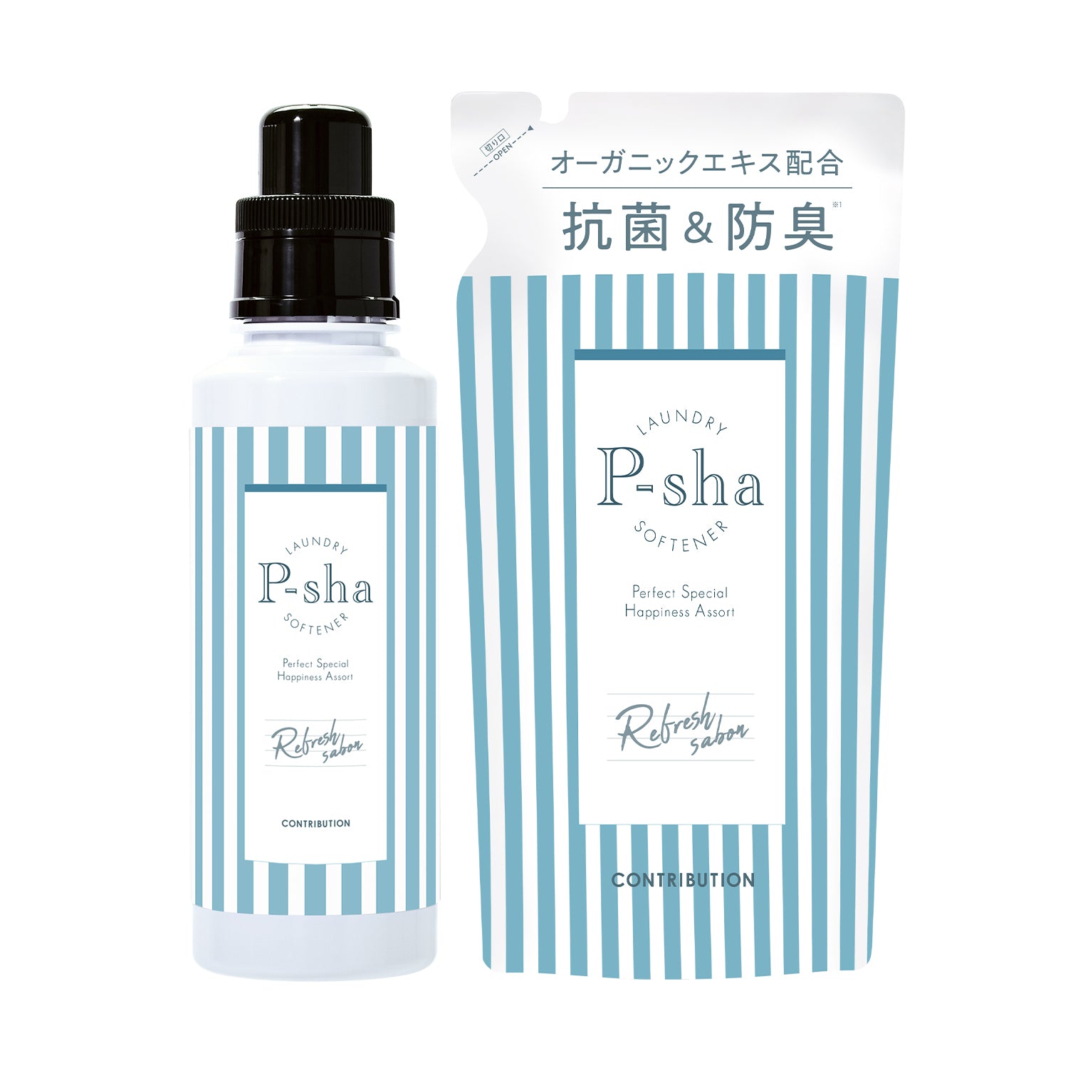 P-sha リフレッシュサボン ボトル+詰め替えセット
